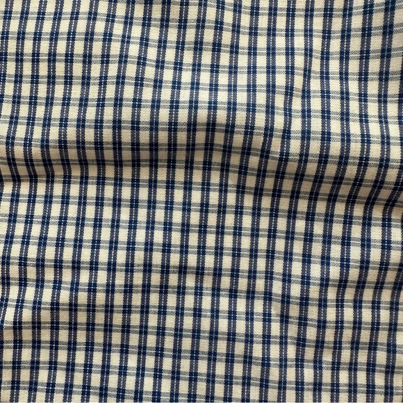 Petit Bebe | NWOT - Blue Check Shortalls - Size 3 Months - Picture 6 of 7